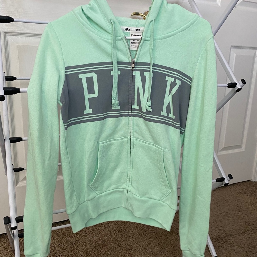 PINK Victoria’s Secret Zip Up Sweater